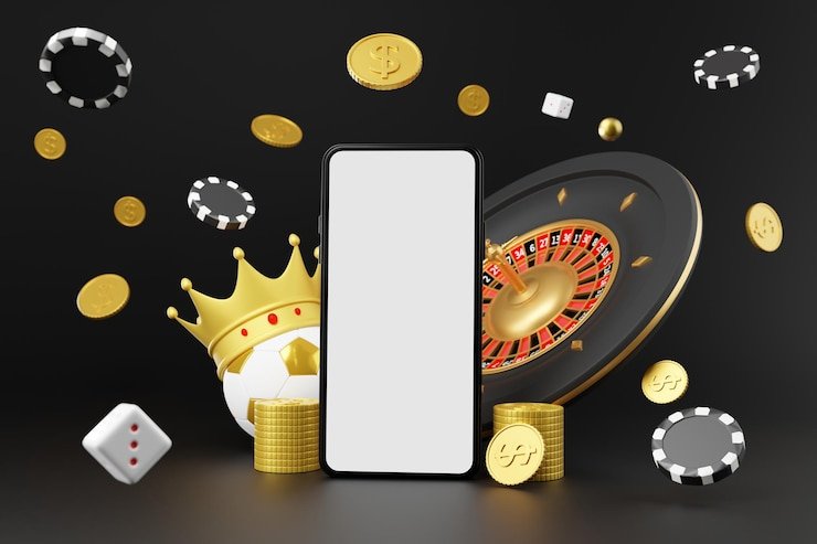 Pengguna muda tersenyum menggunakan smartphone saat registrasi secara online